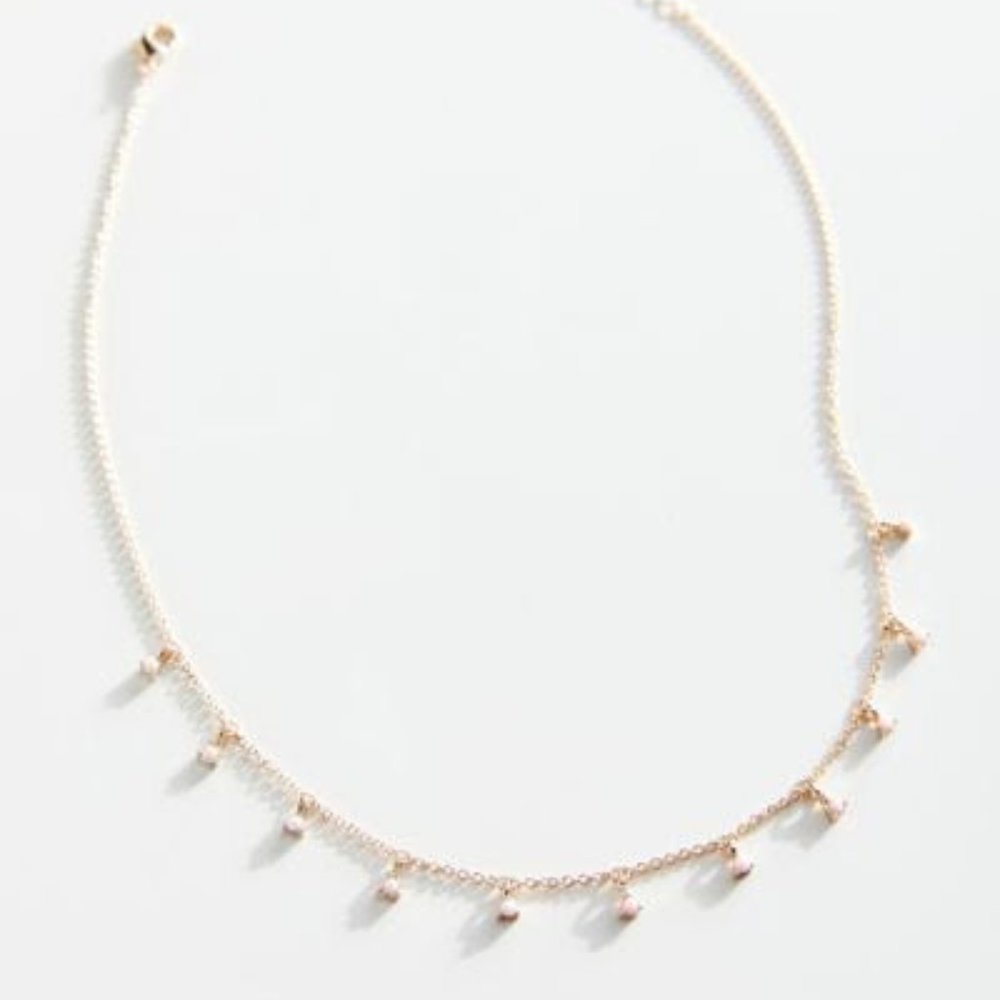 Brand new short charm necklace